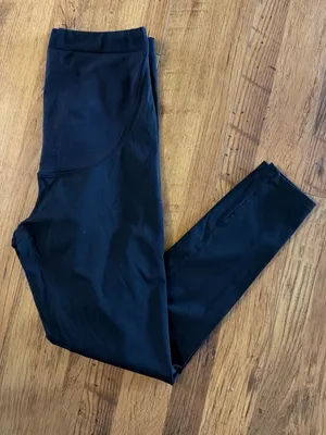 Women’s Black Full Panel Maternity Leggings Size undefined thumbnail 1
