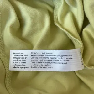 Eileen Fisher Green Cotton Spandex Boat Neck Pocket Top Medium Casual Relaxed thumbnail 6
