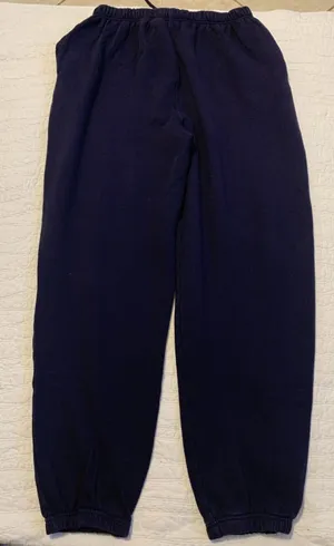Gap Men's trousers, fitted at the ankle, navy blue Cotton Size XXL thumbnail 1