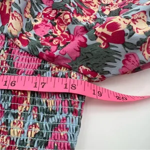Free‎ the roses floral maxi ruffle dress sz L thumbnail 4