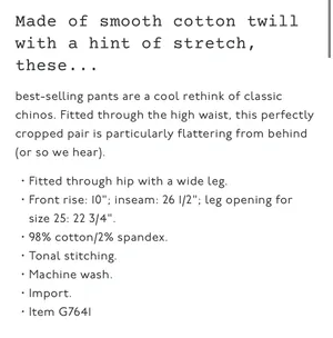 Wide Leg Pants thumbnail 8