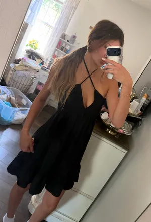 Madden Girl Black Dress thumbnail 1