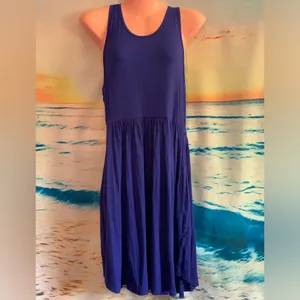 HiMONE Racerback Empire High Waist Sun Dress SZ Medium Brand New thumbnail 3