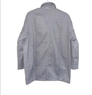 Hannah Slouchy Double Breasted Blazer in Washed Black thumbnail 6