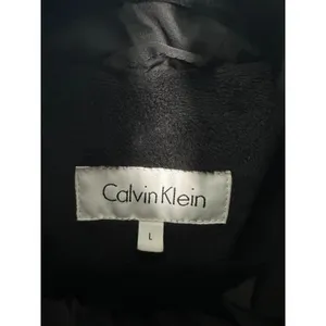 Calvin Klein Black Quilted Down Feather Puffer Coat Jacket Large – No Hood thumbnail 2