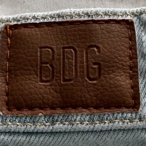 BDG Urban Outfitters High & Wide light wash blue jeans, size 25 western Y2K thumbnail 11