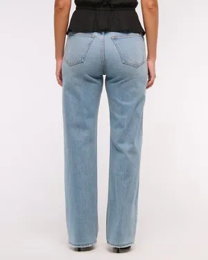 Abercrombie Curve Love High Rise 90s Relaxed Jean NWT thumbnail 2