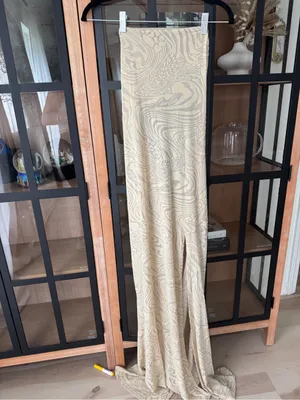 I.AM.GIA Naphtalia Dress maxi low open back cowl neck sexy mesh halter thumbnail 10