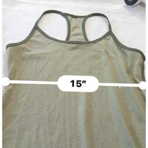 American Eagle Maddie Kenzie Ziegler Mini Dress Green Racerback Womens Large thumbnail 11