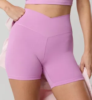 OFFLINE Real Me Crossover High Waisted 5" Bike Short Teal Large NWT IN PKG thumbnail 1