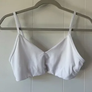 Aritzia Golden BUTTER Hold Tight Bra Top Bright White Size M thumbnail 2