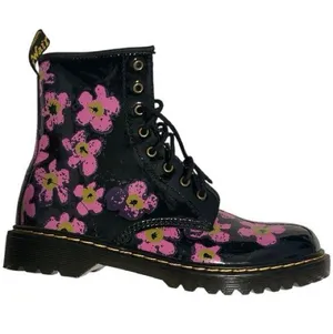 Dr. Martens 1460 Y Floral Patent Leather Boots – NWOB Iconic 8-Eye (Women's 6) thumbnail 1