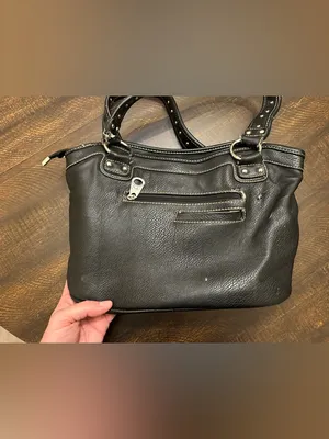 Montana West Y2K Distressed Studded Cross Purse thumbnail 6