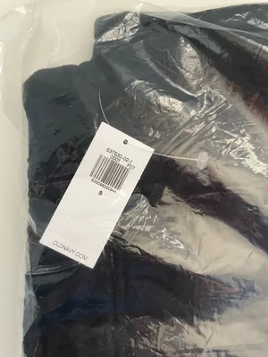 NWT Old Navy Wide Leg Sweatpants Black Jack Lounge Athleisure Comfy Joggers - S thumbnail 4