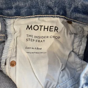 MOTHER‎ The Insider Crop Step Fray Jeans Light Wash Distressed Size 24 thumbnail 8