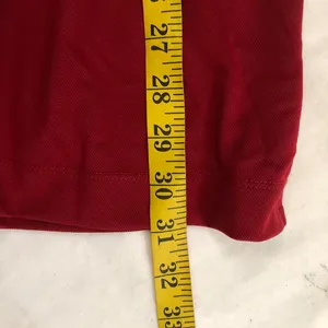 Nike Golf Polo Shirt Tour Performance Red l DRI-FIT XL Measurement in pics Great condition thumbnail 5