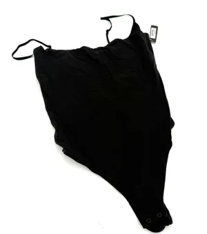 Skims Fits Everybody Black Onyx Cami Bodysuit New with tags Size Small thumbnail 1