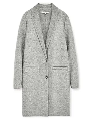 Zara Trafaluc Double Button Masculine Wool Coat thumbnail 9