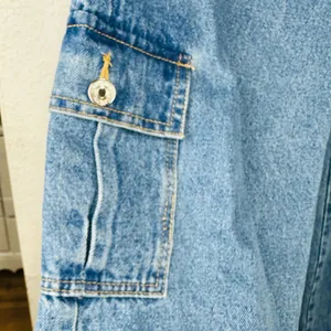 Edikted Light Blue Denim Jeans thumbnail 10