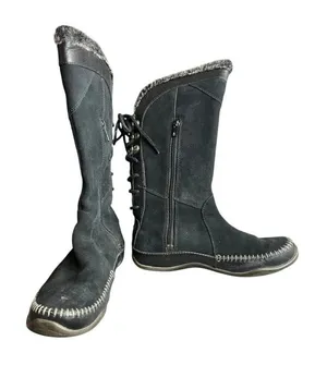 The North Face Women's 6 Janey Boots Black Tall 200G‎ Primaloft Insulated Winter thumbnail 1