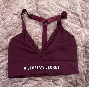 XXS Victoria's Secret Deep Plum Seamless Bralette thumbnail 1