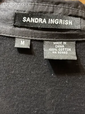 Sandra Ingrish Women’s Black Button thumbnail 5