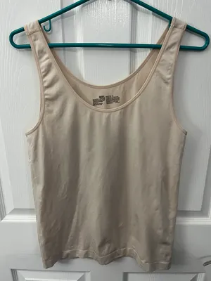 Gilligan & O’Malley Tan Size XXL Stretch Tank Top thumbnail 1