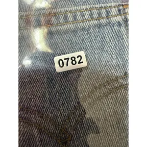 Vintage‎ 1990s Levi's 512 Slim Fit Tapered Jeans High Rise Raw Hem W28 thumbnail 8