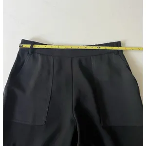 Maeve by Anthropologie Black Utility Cargo Ankle Pants Size Small thumbnail 6