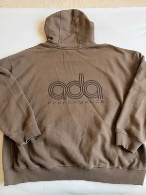 Adanola Performance Oversized Hoodie in Brown thumbnail 6