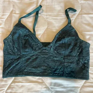 Blue lace Free People bandeau thumbnail 1