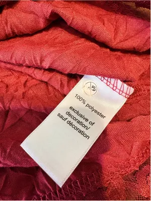 Maurices Burgundy Crinkled Lace Trim Camisole Size XL (20” PTP) thumbnail 7