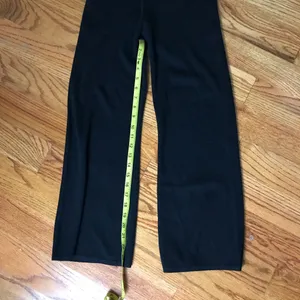 Old Navy Soft Knit Black Wide-Leg Women's Pants NWT thumbnail 6