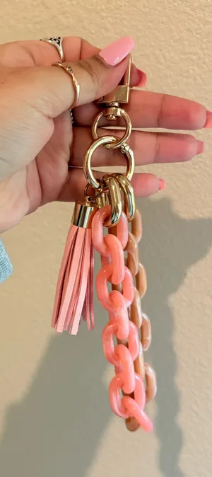 bag charm Pink thumbnail 1