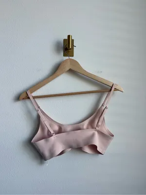 Intimately Free People Beige Nude Bralette Wireless Adjustable Straps Size M thumbnail 3