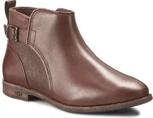 Ugg Australia Womens Size 8 1008677 Demi Chestnut Side Zip Ankle Boots Shoes thumbnail 1