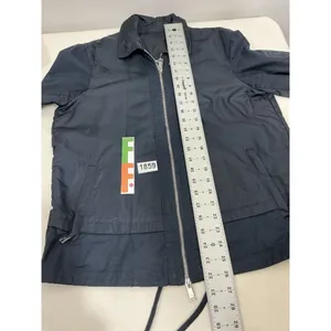Womans Armani Exchange Navy Blue Zip Up Windbreaker Jacket Small thumbnail 6