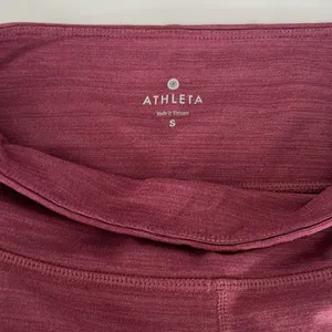 Athleta Full Length Leggings Mauve Pink Size Small thumbnail 8