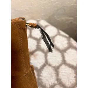 Sam Edelman Suede Ankle Boots in Chestnut thumbnail 5