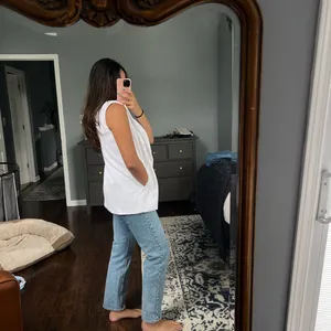 Banana Republic White Sleeveless Blazer Vest thumbnail 13