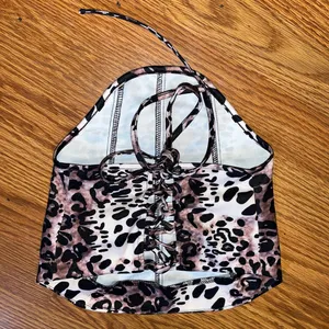 Cheetah corset top Brown thumbnail 2