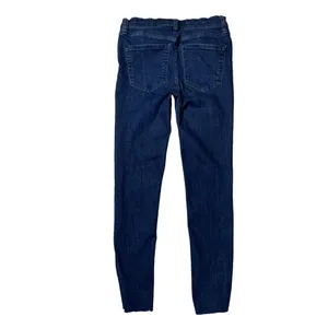 Free People Button‎ Up Skinny Jeans - Dark Wash thumbnail 2