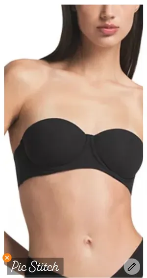 Skims Fits Everybody Strapless Bra Onyx thumbnail 1