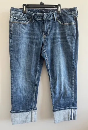 Banana Republic Cropped jeans capri‎ denim size 8 thumbnail 1