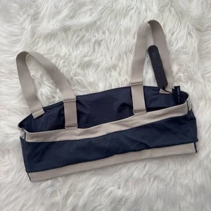 Nike Skims Matte Shine Mix Straight Neck Bra Deep Royal Stone Size Large thumbnail 6