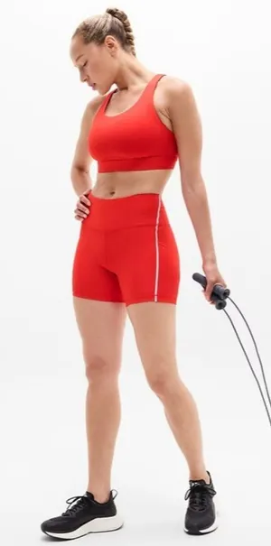 New Athleta S Interval Bra Cardinal Red Small Cup D-DD thumbnail 1