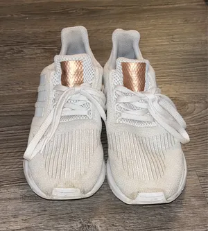 Adidas White Athletic Shoes thumbnail 5