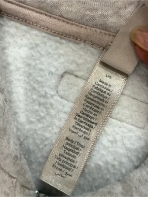 SKIMS Light Beige Zip Hoodie thumbnail 5