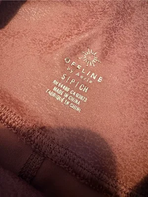 aerie Kids High-Rise Leggings in Wine thumbnail 2