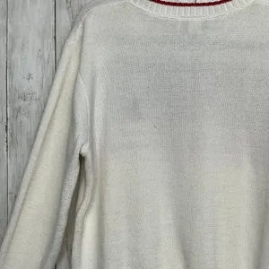 Vintage Carly Blake American Flag USA Ribbed Hem Crew Neck Sweater Large thumbnail 5